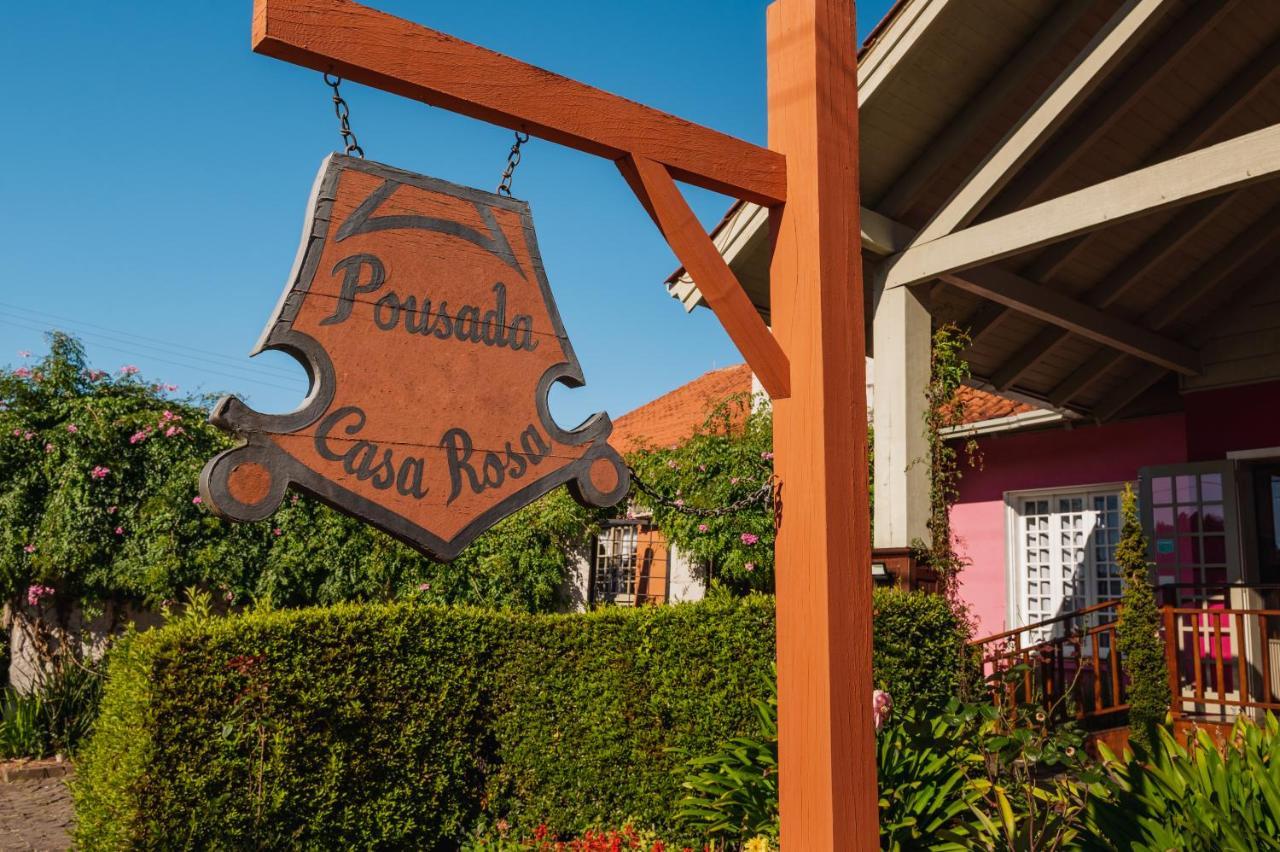 Pousada Casa Rosa Canela Buitenkant foto